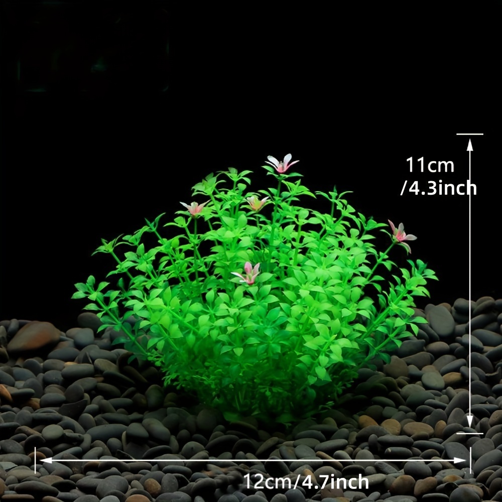 Aquarium Plant Holder - Aquarium Fish Tank Decoration Artificial Plastic