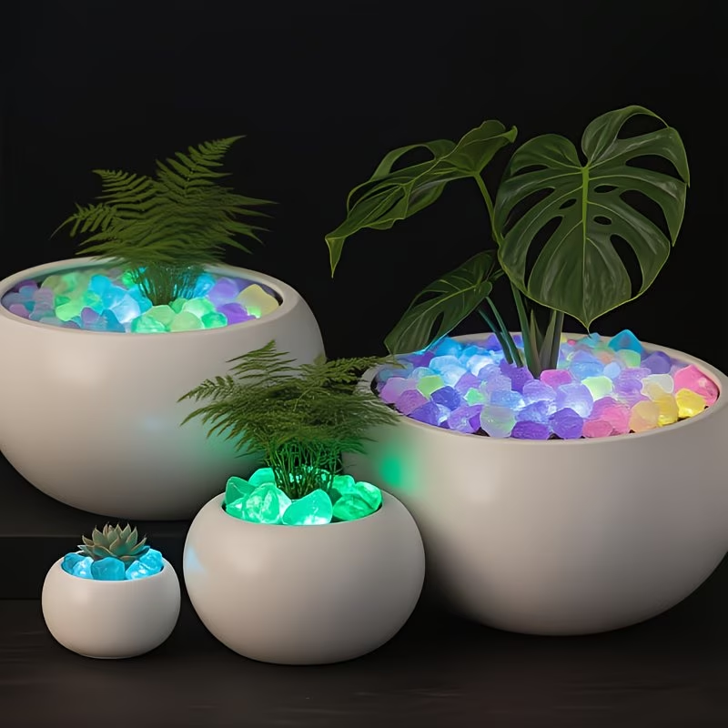 300PCS Luminous Pebble Set,0.9 - огляд і ціна Plant Aquarium Pot
