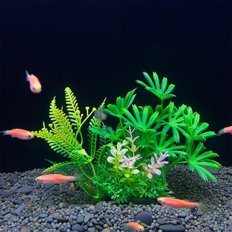 Artificial Aquarium Decoration - огляд і ціна Live Plant Aquarium