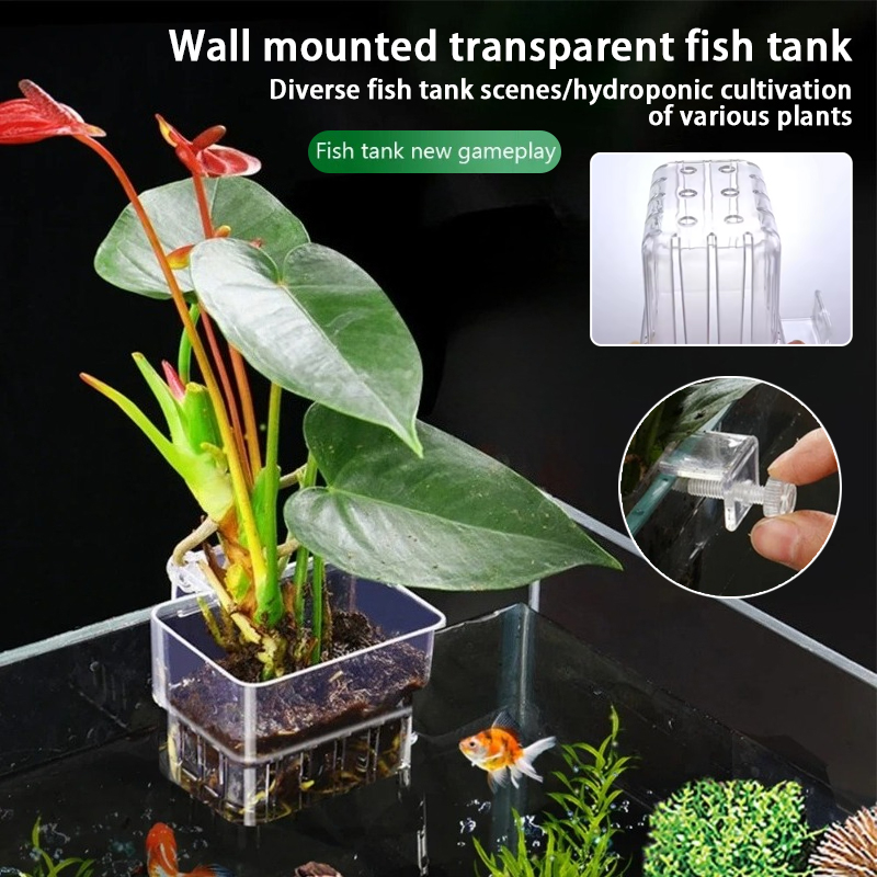 Aquarium Hanging Planter Cups  - огляд і ціна Aquarium Plant Holder