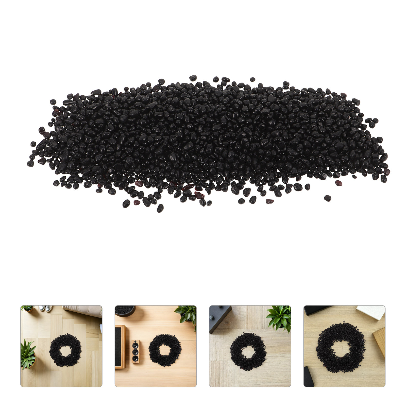 Black Gravel Aquarium Decorati - огляд і ціна Aquarium Plant Substrate
