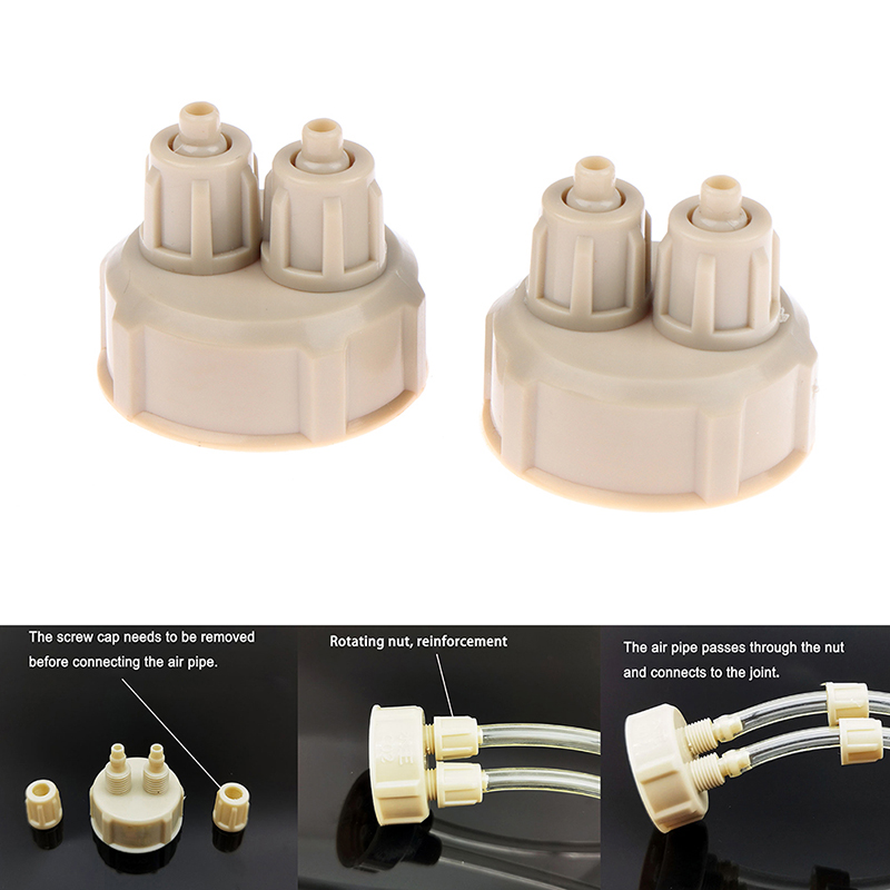 2Pcs ABS Aquarium CO2 System T - огляд і ціна Live Plant Aquarium