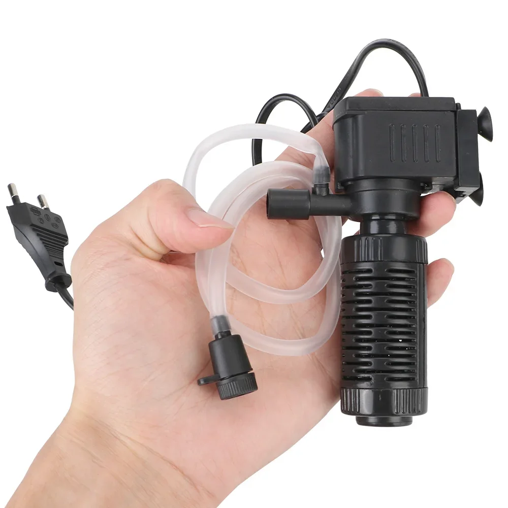 Mini Fish Tank Filter Quiet Su - огляд і ціна Planted Aquarium Cleaning