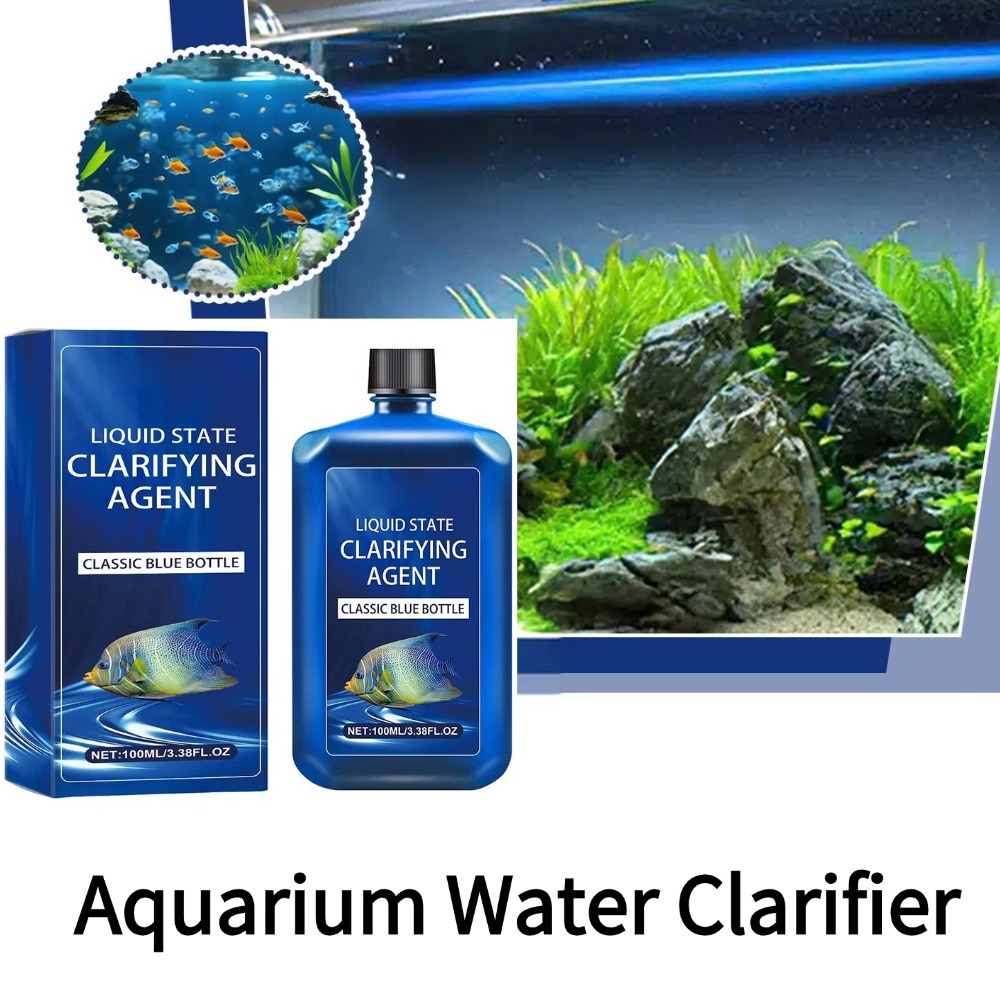 Aquarium Water Clarifier 100ml - огляд і ціна Planted Aquarium Cleaning